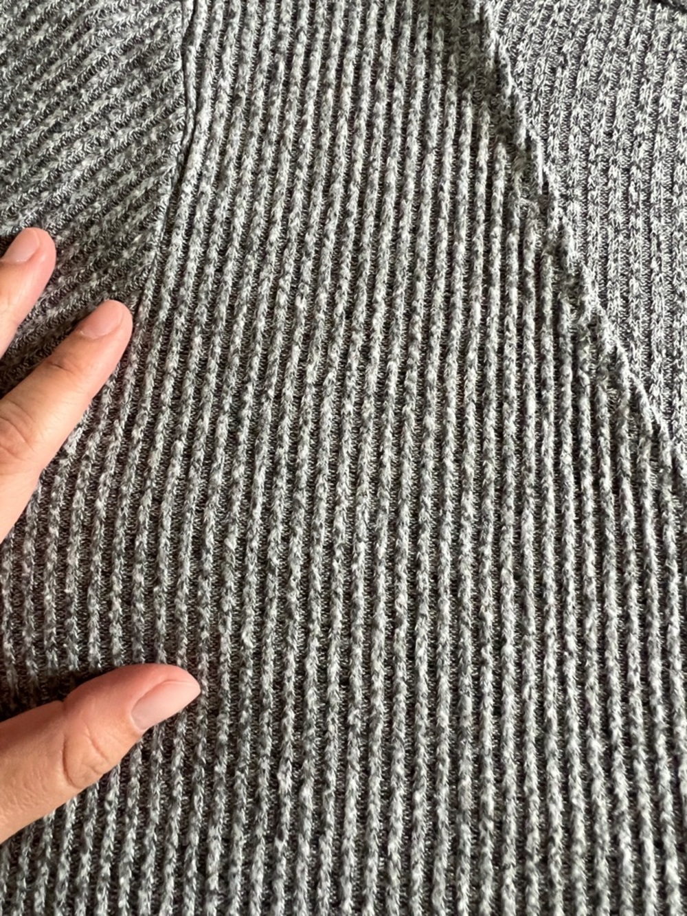 Hollister Ribbed Wrap Around Top - Picture 3 of 5